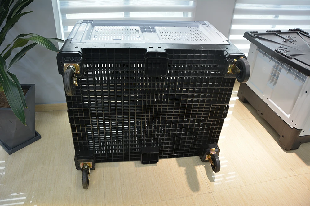 HUADING Recyclable Heavy-Duty Customized Folding Shipping Collapsible Pallet Box Logistical Cargo & Storage Equipment