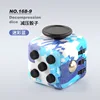 Cubo de Rubik de descompresión azul camuflaje - 40g