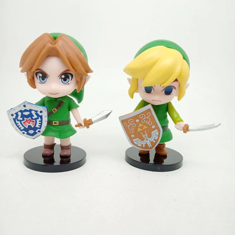 Game Cartoon Pvc Toy Link Hick Princess Zelda Revali Tears of the