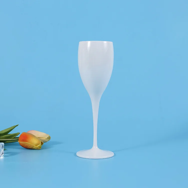 Bst High Quality Unbreakable Goblet Wine Glass Acrylic Custom Printing
