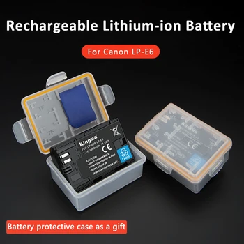 KingMa Wholesale LP-E6 Digital Li-ion Batteries for CANON EOS 60D 70D 7D 6D 5D MARK 2 II MARK 3 III DSLR detail image