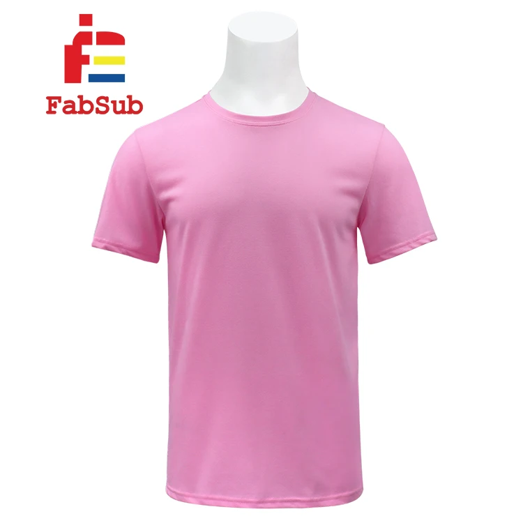Wholesale Custom 65 Polyester 35 Cotton T Shirt For Sublimation Print