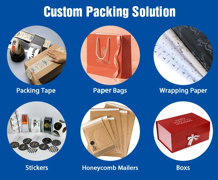 Courier Shipping Package Postage Parcel Color Clothing Packaging Thank