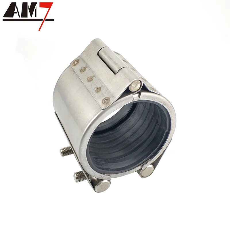Morsetto Riparazione Tubi Romac Acciaio Inox - Diametro 4,40-4,85 - Lunghezza 12''