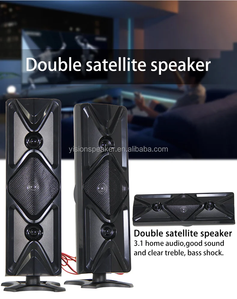 3.1 Active Hifi Home Theater Speaker System Smart Display for 360 ...