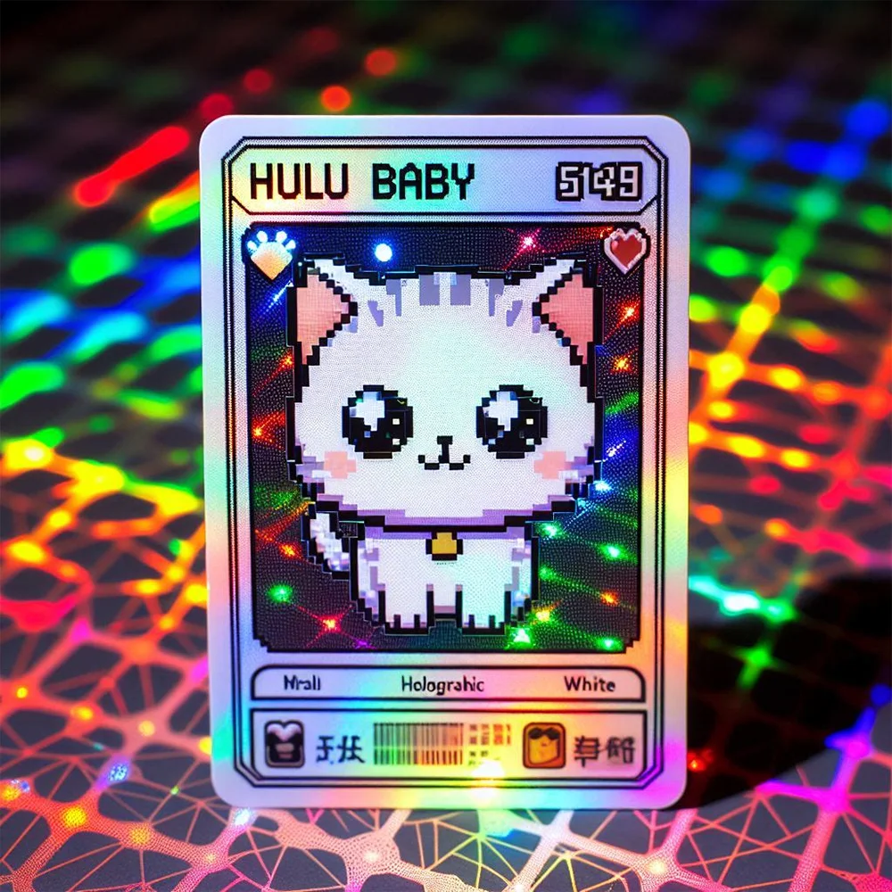 Free Design Custom Trading Cards Holographic Rainbow Foil Pokemoned Card Games Booster Packs Printed Paper Usage for Playing