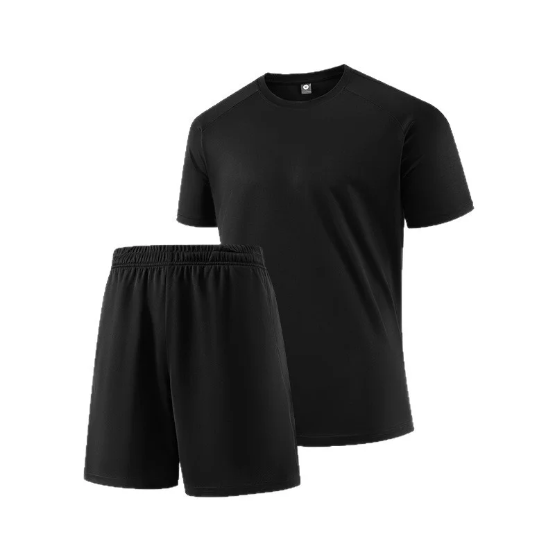 Good Quality Quick-drying Short-sleeved Sports T-shirts Running Breathable Polyester Spo aperçu 8