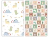 Dinosaur Park + Forest Elves (double-sided pattern)