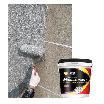Natural Effect marble Paint Granite Stone Textured Surface Liquid Granite Texture Paint For Exterior Wall