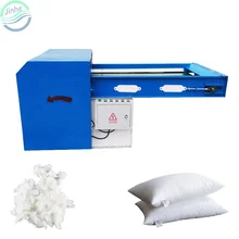 Polyester fiber opener blowing pillow filling machine waste cotton fiber wool opening carding pillow making production line