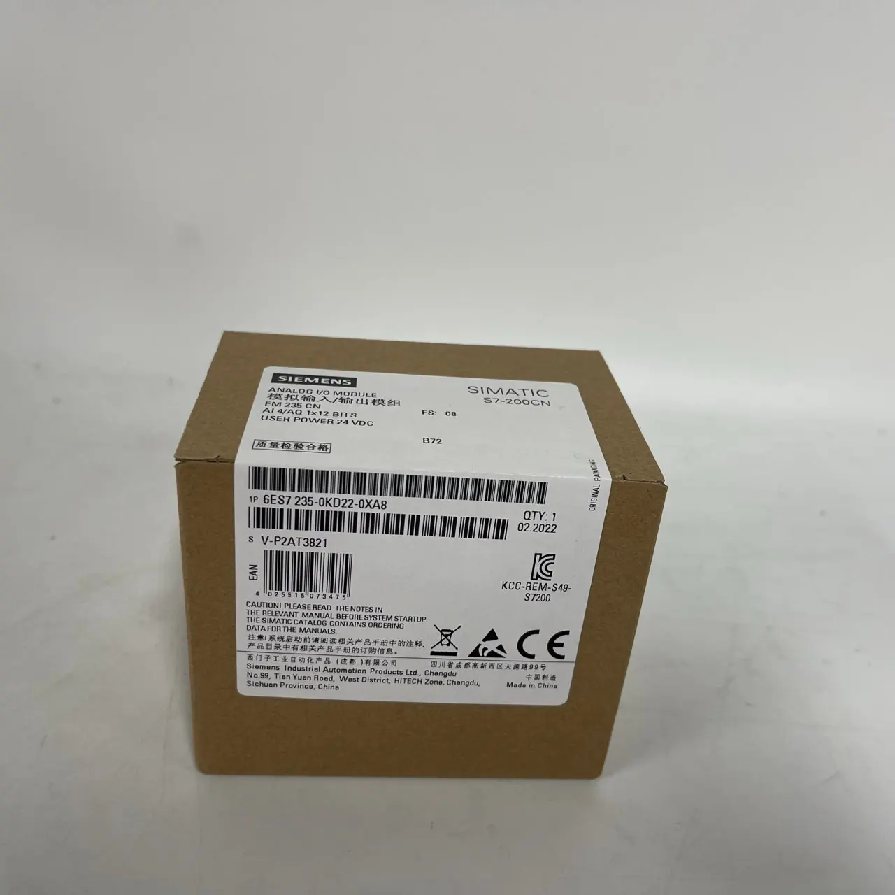 Siemens PLC Digital I/O Module 6ES7 235-0KD22-0XA8
