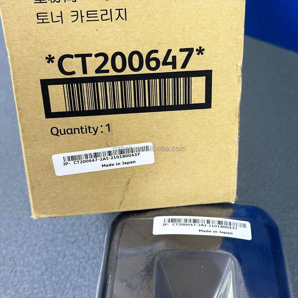 Original Asia Version CT200647 for Use in Xerox DocuWide 2055 3030 3035 6204 6604 6605 6705 Dry Ink Toner 006R01238