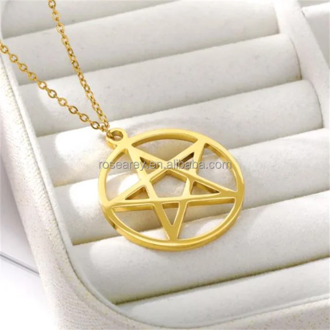 1000 Pcs Pentagram Beading Star Jewelry Pentagram Necklace Jewelry