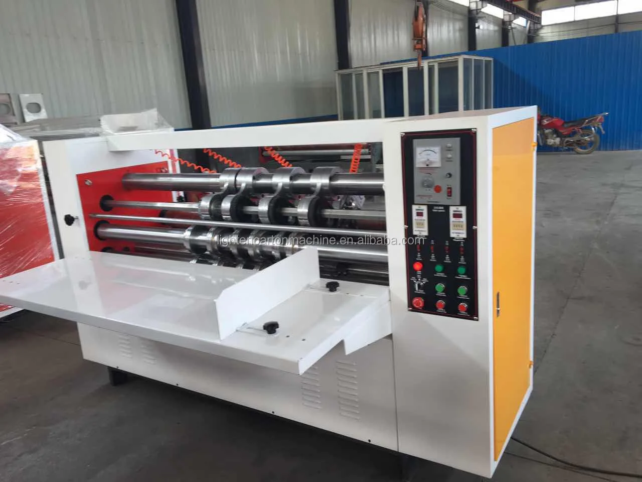Semi Automatic Corrugated Thin Blade Slitter Scorer