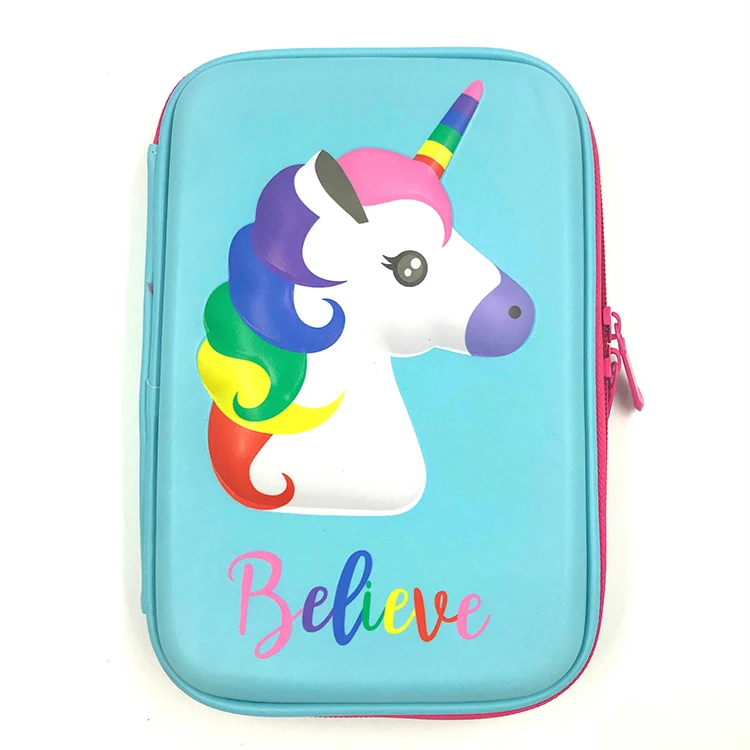 unicorn hardtop pencil case