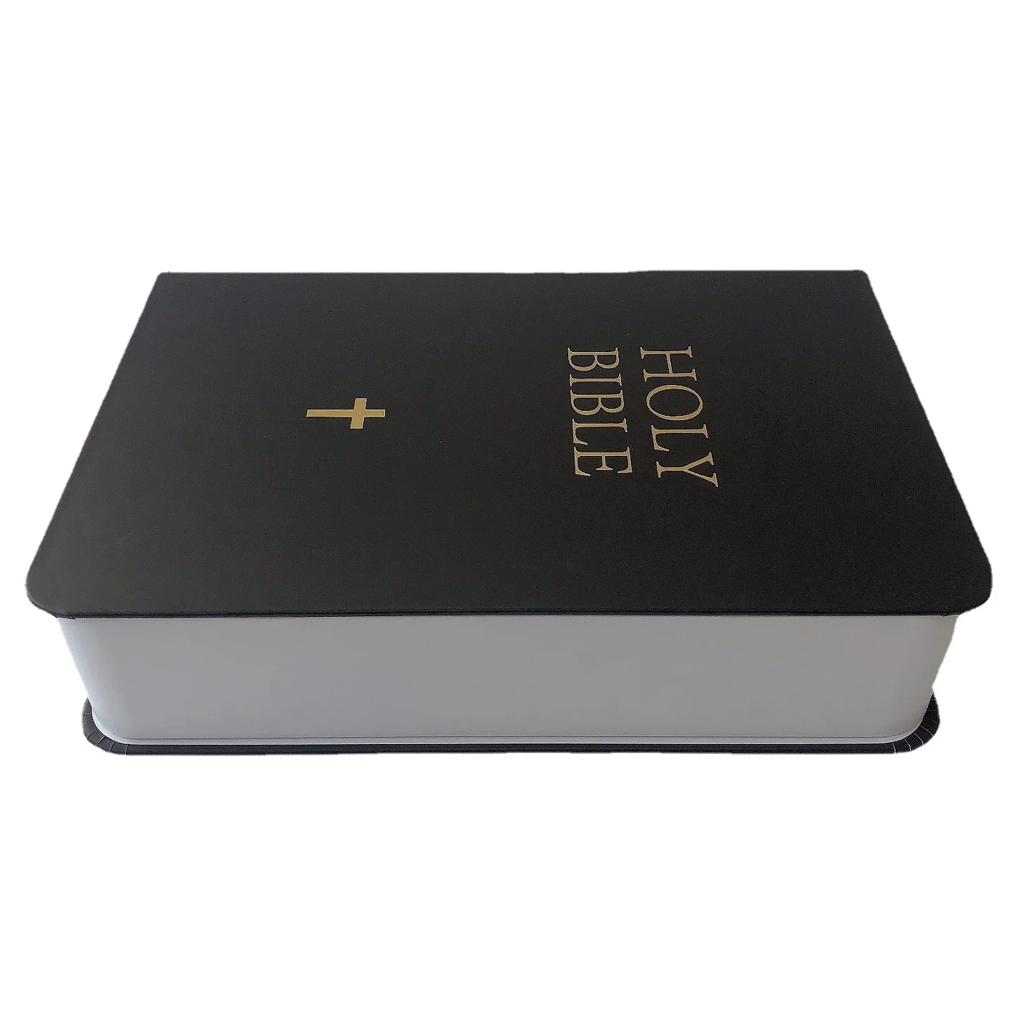 Elegant Custom CMYK Printing Logo Matte Empty Rigid Cardboard Book Shaped Magnetic Closure Fake Book Storage Packaging Gift Box
