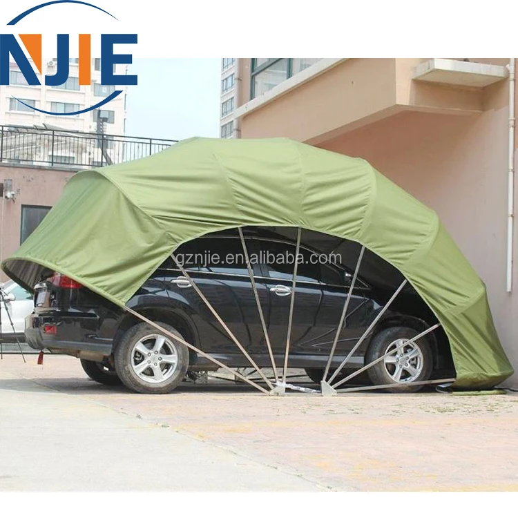 Manual Simple Folding Carport Portable Mobile Car Shelter Tent
