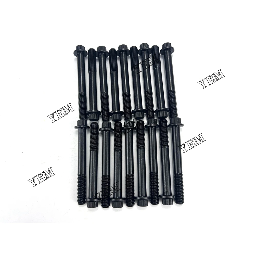 For Isuzu 4HK1 Cylinder Head Screw Universal Engine Parts 2
