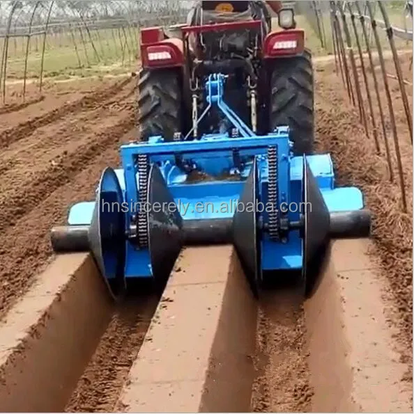 Onion Furrowing Machine - High Efficiency Tractor Mount