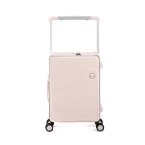 PP Luxury Spinner Wide Trolley Luggage 20 25 Inch Travel Carry-On Suitcase with TSA Lock and Large Capacity