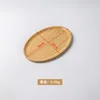 Oval shape, natural wood color, 30*20*1.5 cm