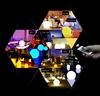 16 colori opzionali e 4 tipi di modalità lampeggianti RGBW