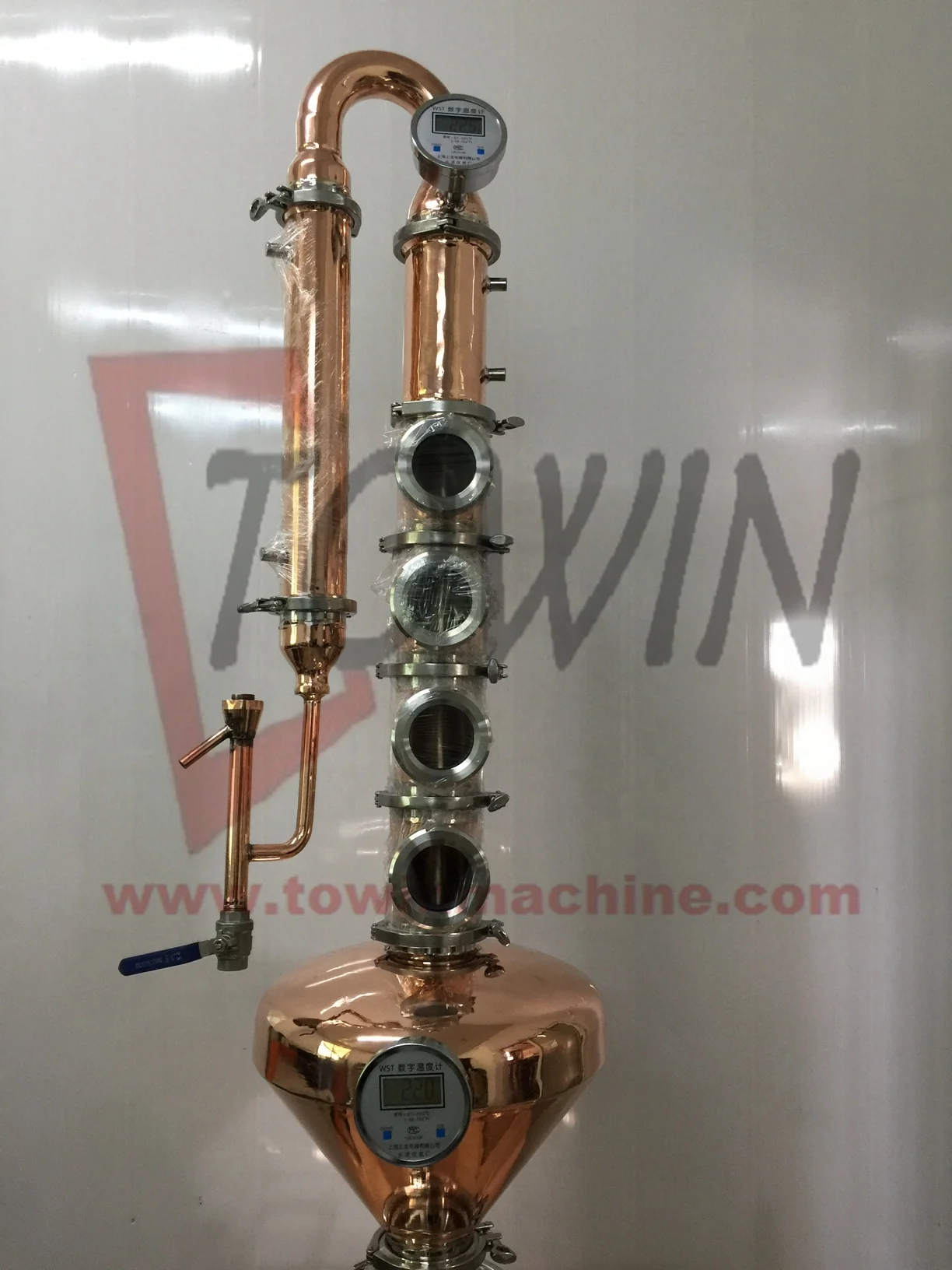 Alambic, Distillateur, Appareil distillation - Rum Type Premium, avec