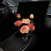 French-style burnt-edge rose pink + rose red