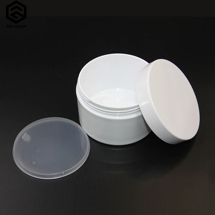 Body Cream Body Scrub Plastic Cosmetic 200g Pet Plastic Body Cream Jar