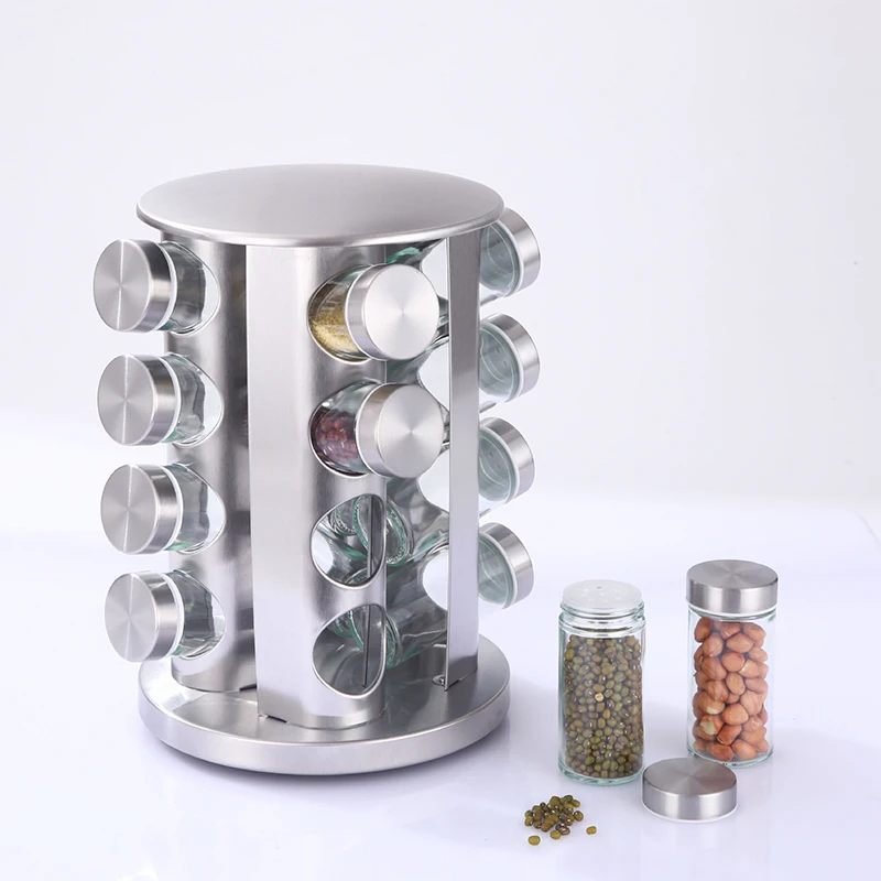 Wholesale Cabinet Organizer 360 Degree Rotating Storage Spice Rack With ...