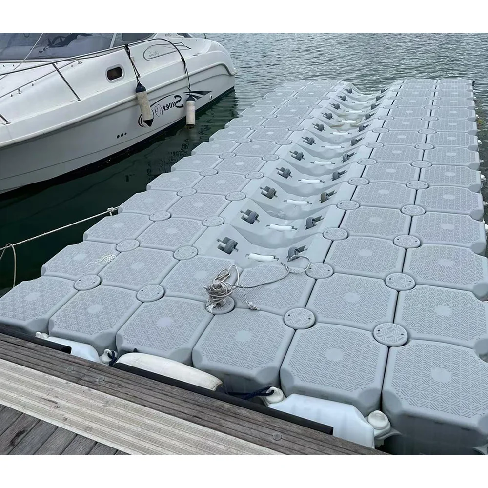 Plastic Floating Platform Jet Ski Floating Dock Pontoon Lift Boat Roller Ramp Docks