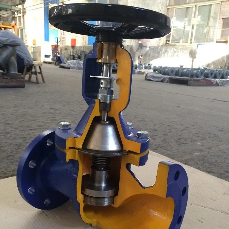 din gg25 波紋管球閥 pn16 - buy globe vave,bellow globe valve