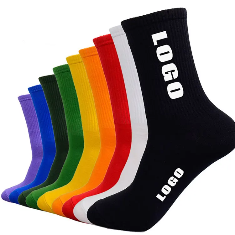 Stock Multiple Colors Cotton Soft Crew Socks for Women Men Winter Comfortable Blue Indoor Warm Yoga Bedroom Low Price Socks