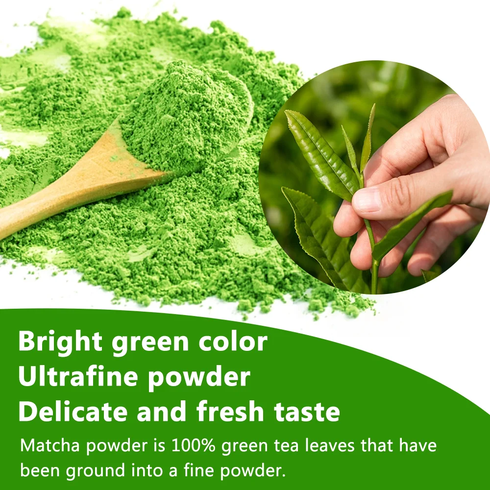 Chinaherbs Private Label 100% Pure Ceremonial Grade Matcha Powder Green Tea Plants Wholesale Natural Energy L-Theanine Macha Tea