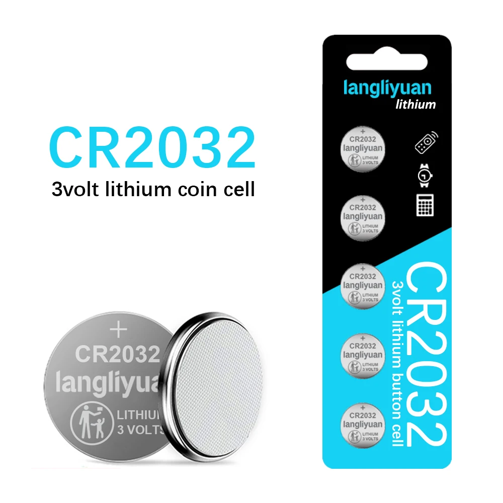 Cr2032 3v Lithium Coin Cell Battery Cr 2032 Cr2032 3 Volt Lithium