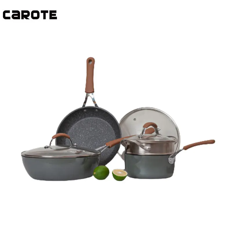 carote forged aluminum casseroles with s/s