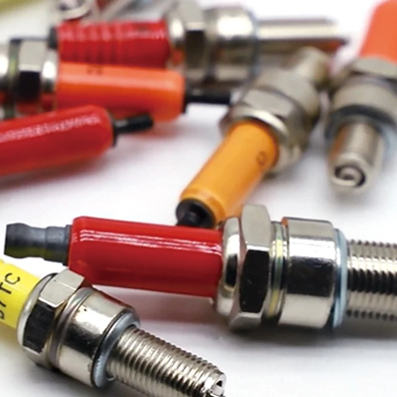 High Quality Bajaj CT100 Spark Plug C7hsa Powerful Resistive Motorcycle Parts with New Condition Box Packed