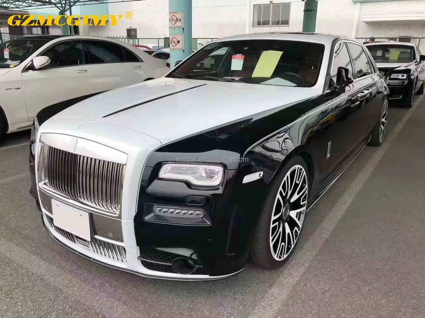 MS Body Kit for Rolls Royce Ghost Extended Wheel Base Bumper Body Kits ...
