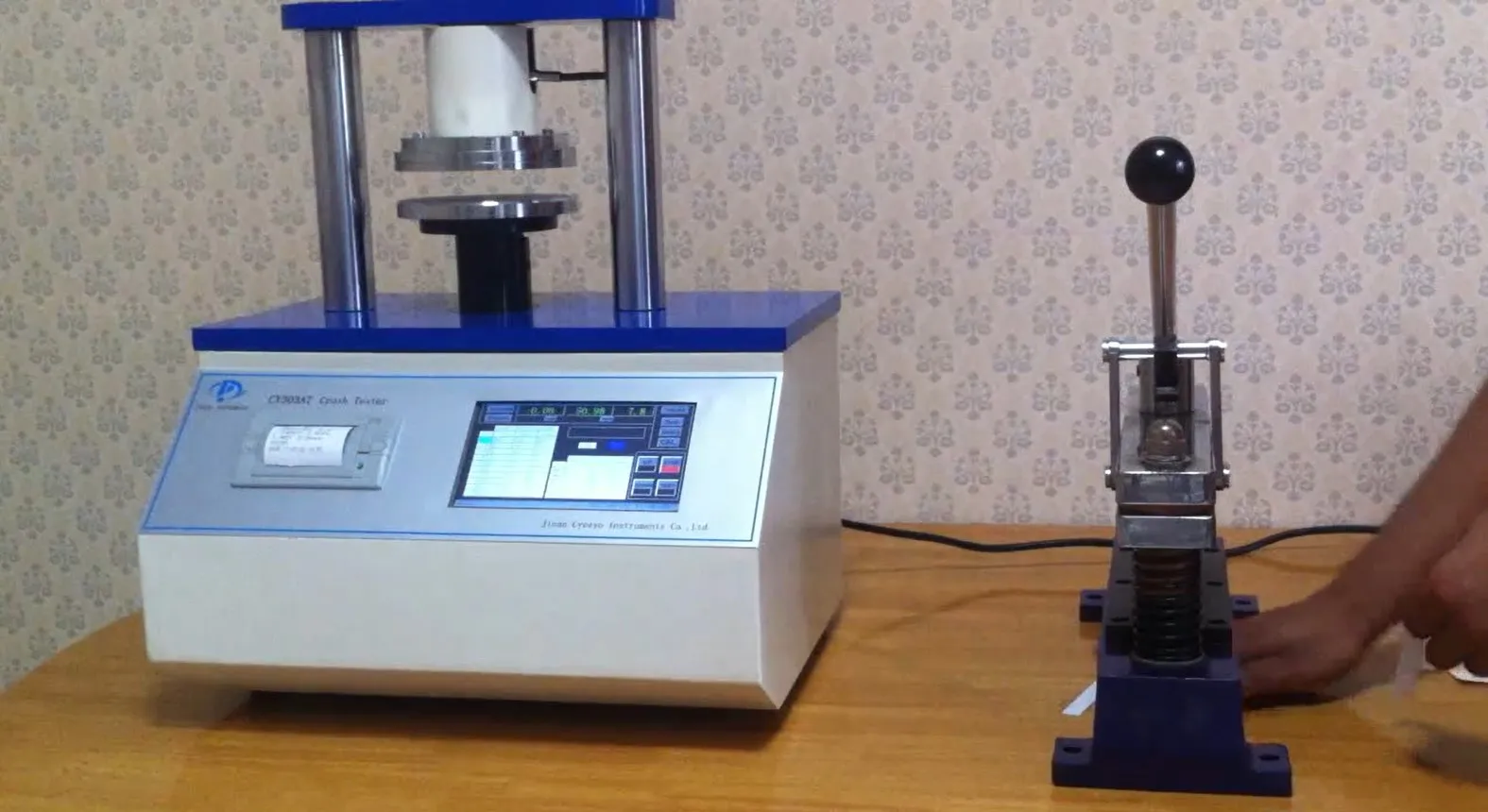 Tube Compressive Ring Crush Strength Paper Edge Compression Test