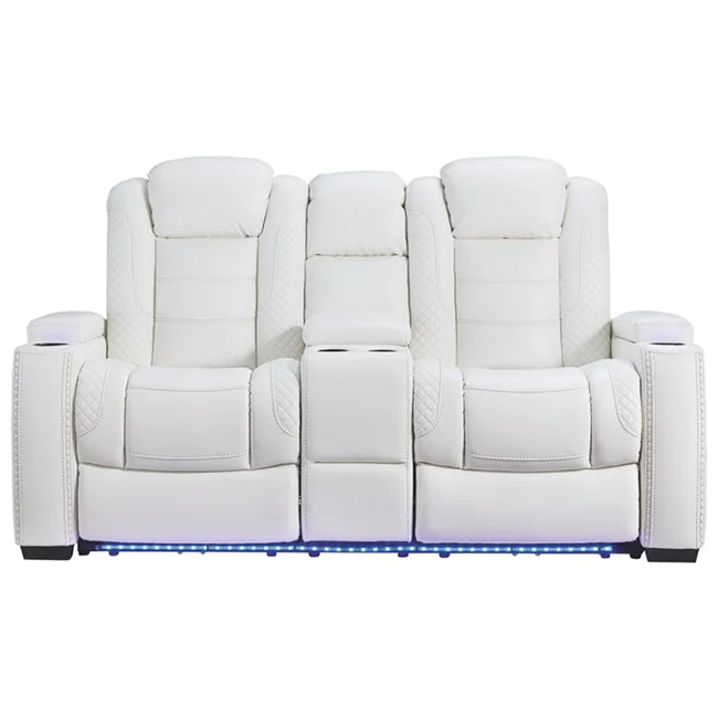 CY Top Grain Leather Power Reclining Modern Design Living Room & Gym Electric Cinema Sofa VIP Seating Furniture