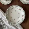 Blanco y floral