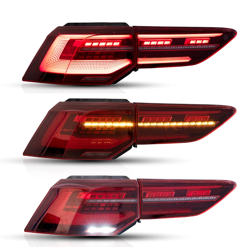 Vland High quality Taillights with Sequential Turn Signal for VOLKSWAGEN mk8 golf 8 2020-up details