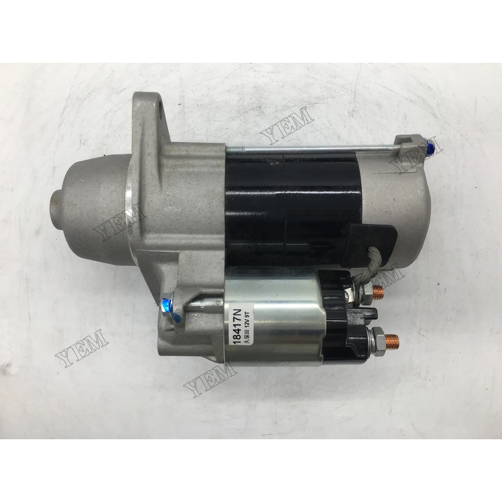 For Kubota Starter Motor 18417N High Quality Engine Parts 2