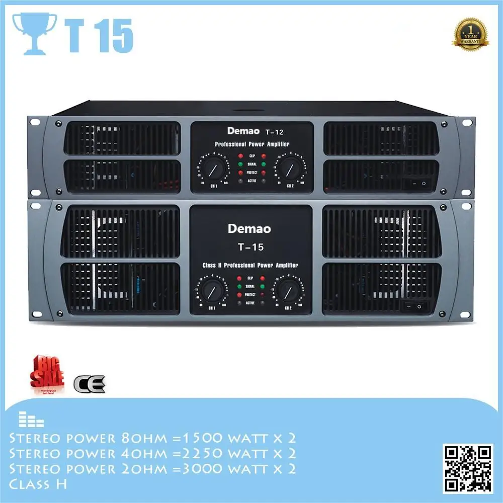 10000 Watt Power Amplifier Sound Stage Professional Power Amplifier