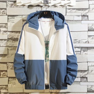 2026 Factory Direct Men's Casual Winter Jackets Fashionable Breathable Waterproof Thin Zipper Closure Plus Size Windproof Design