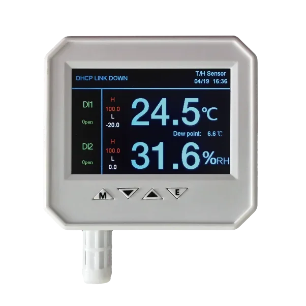 Data center ether network server room temperature logger