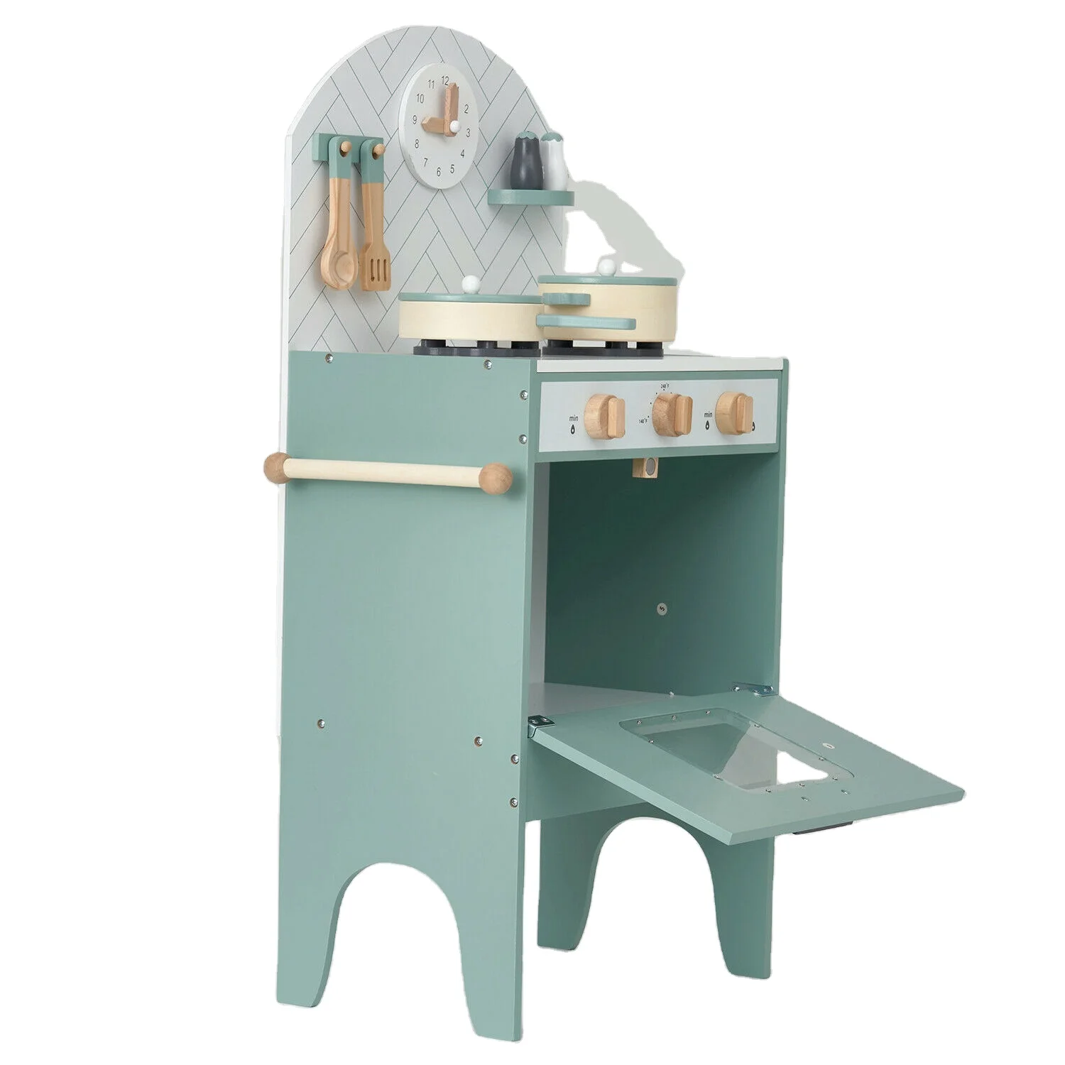 Детский деревянный кухонный набор