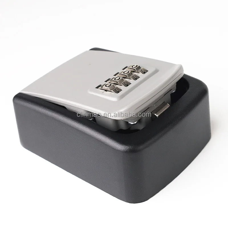Mini 4digit Combination Resettable Storage Lock Box G9 Key Security
