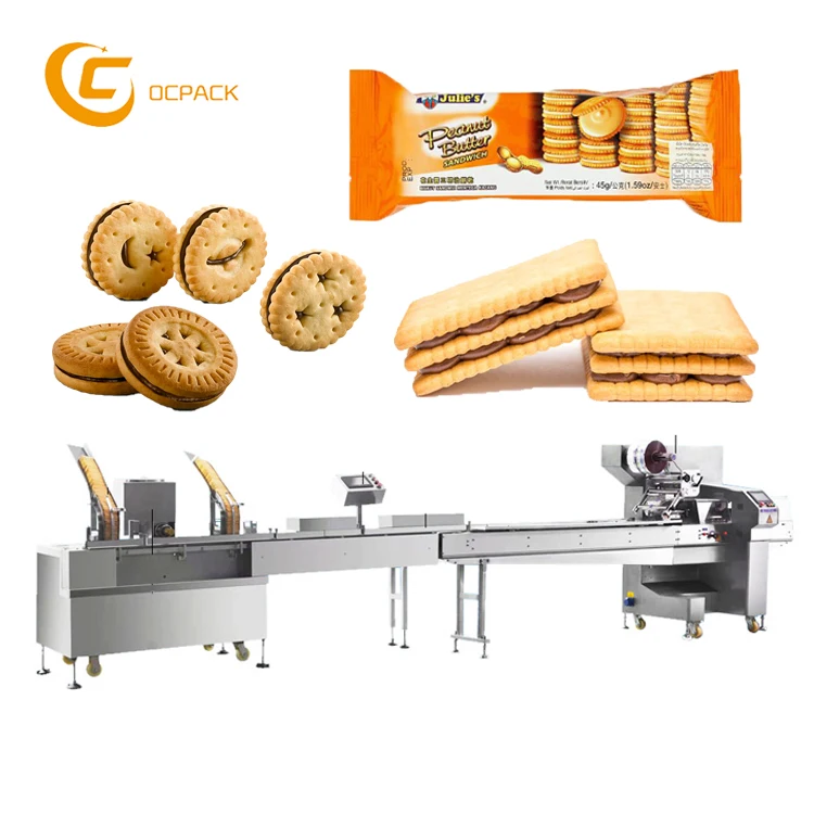 Automatic Jam-filled Cookies Production Machine