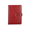 Fibbia magnetica A5 in PU - Rosso scuro